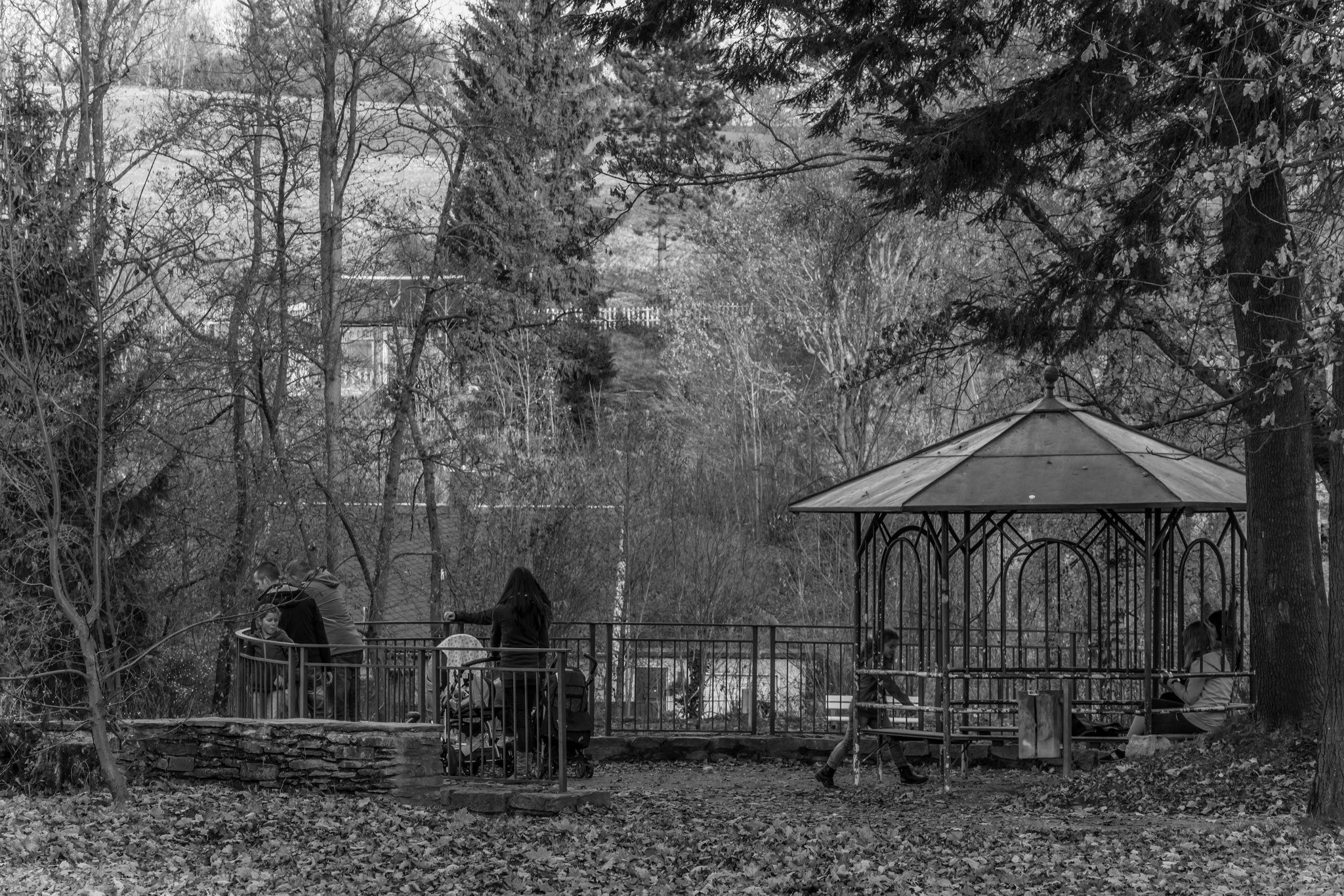 Pavillon im Schloßpark, Schloß Schlettau