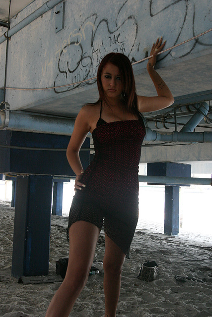 Ashley on the Boardwalk