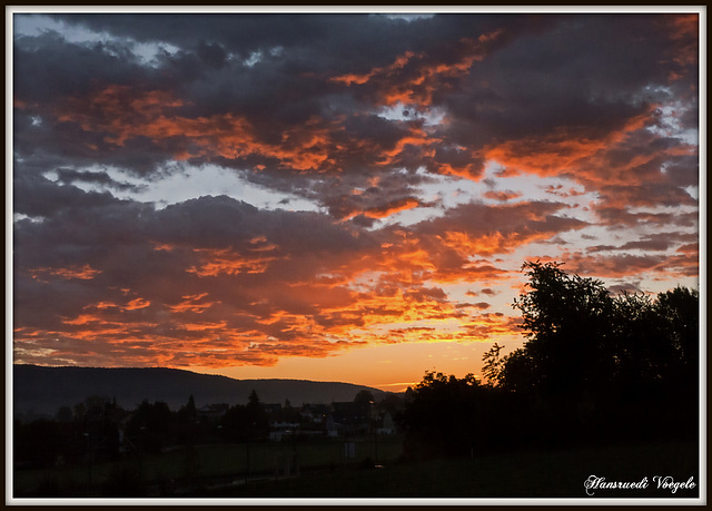 Morgenrot  in Neunkirch