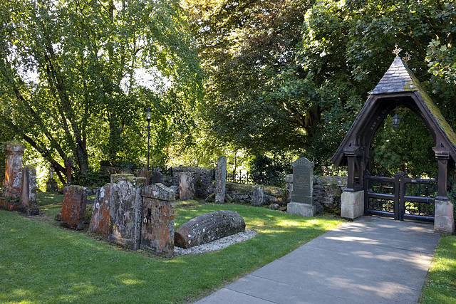 Lych Gate At Luss Church