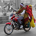 Joy riding in Agra