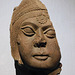 Fragment from a Railing Pillar with the Face of a Yakshi in the Metropolitan Museum of Art, October 2023