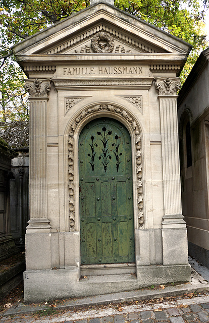 Tomb of Haussmann, architect of Paris