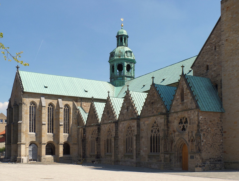 Der Hildesheimer Mariendom...