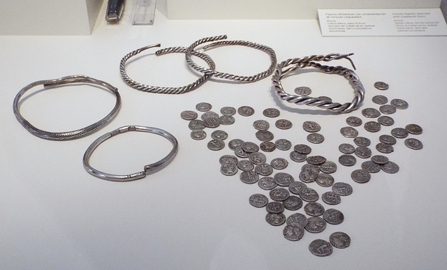 Torre de Juan Abad Hoard in the Archaeological Museum of Madrid, October 2022