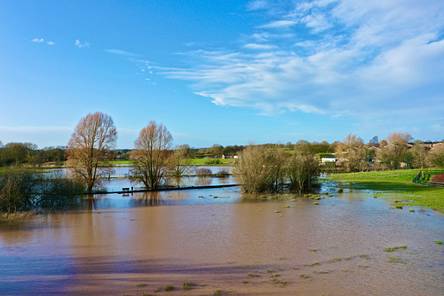 Gnosall flooding