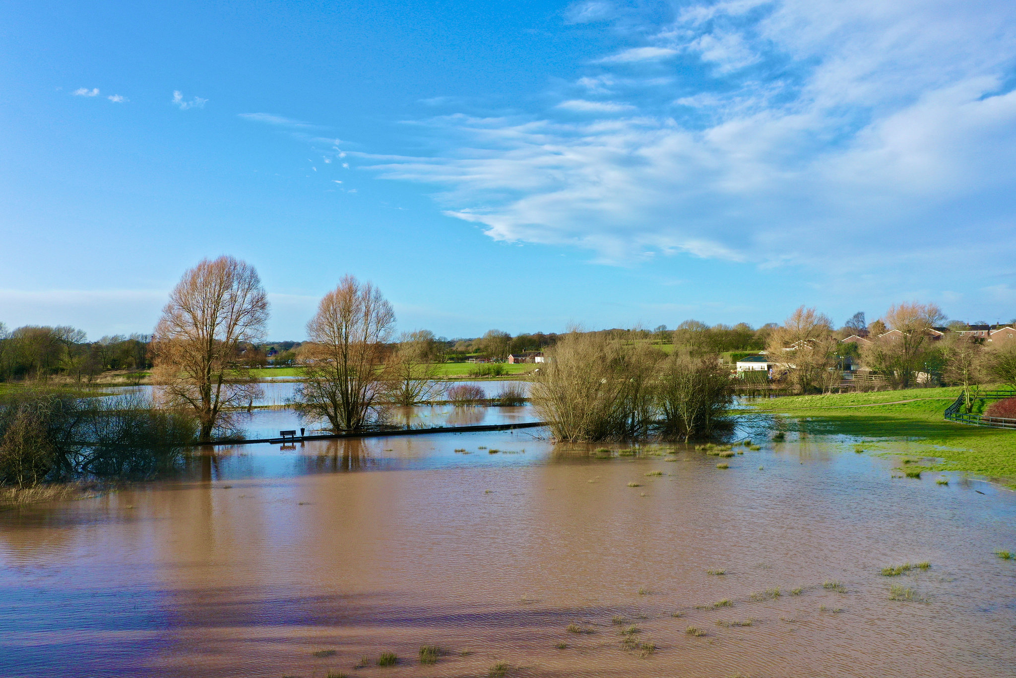 Gnosall flooding