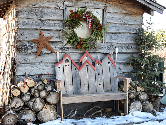 Christmas shed