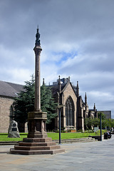 Town Cross and St Mary's Parish Church, Dundee