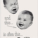 Johnson's Baby Oil/Powder Ad, 1953