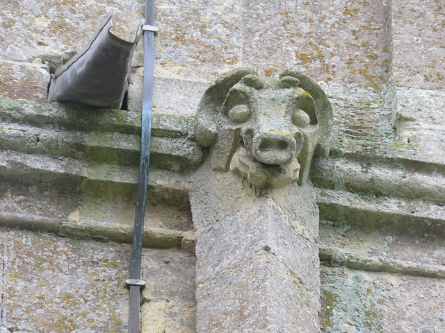 keevil church, wilts, c16 tower  (11)