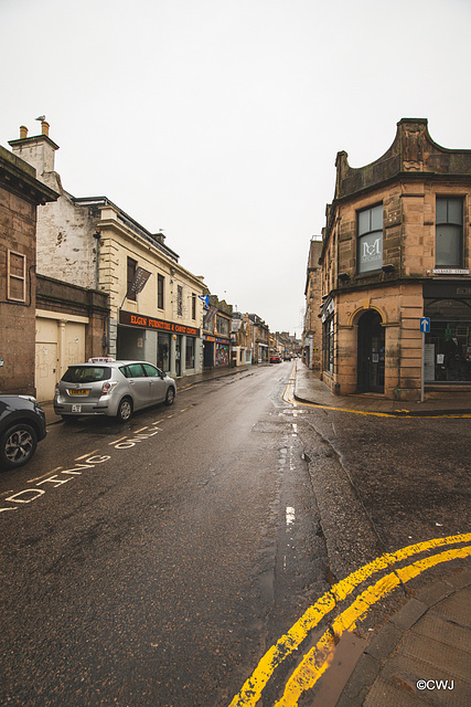 South Street Elgin - Covid Lockdown in force