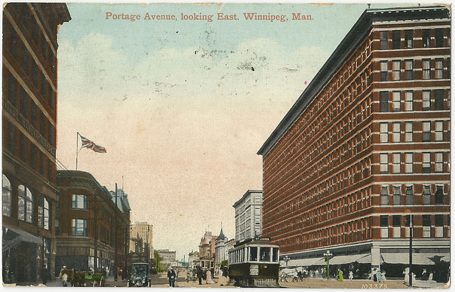 WP1269B WPG - PORTAGE AVENUE LOOKING EAST