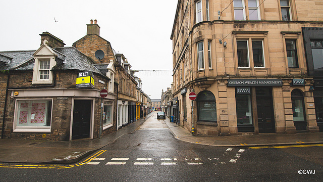 Batchen Street Elgin - Covid Lockdown in force