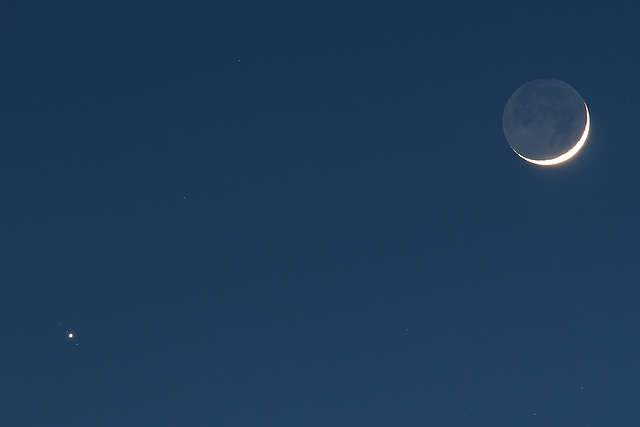 Moon and Jupiter