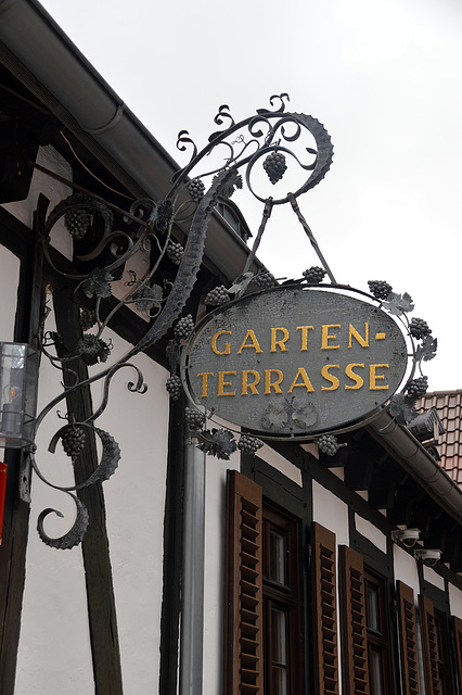 Garten - Terasse am Deutschen Weintor