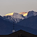 Sunset on the Monte Rosa