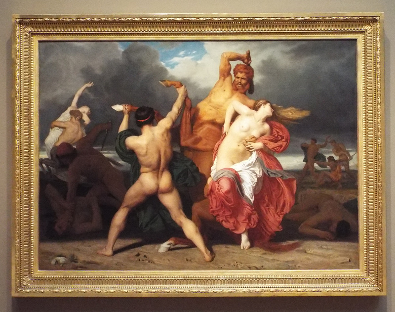 Battle of the Lapiths and Centaurs by Bouguereau in the Virginia Museum of Fine Arts, June 2018