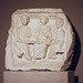Palmyrene Relief of 3 Men Playing a Board Game  in the Boston Museum of Fine Arts, January 2018