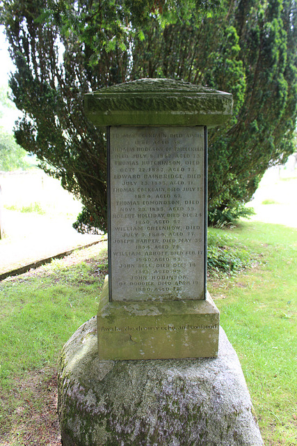 Blencathra Foxhounds Memorial, Saint Mary's Churchyard, Threlkeld, Cumbria