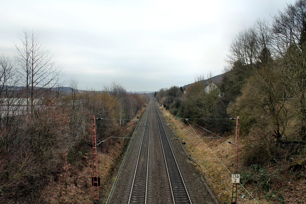 Bahnstrecke Wuppertal-Elberfeld–Dortmund (Hagen-Westerbauer) / 26.02.2017