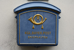 Kgl.bay. Post Briefkasten