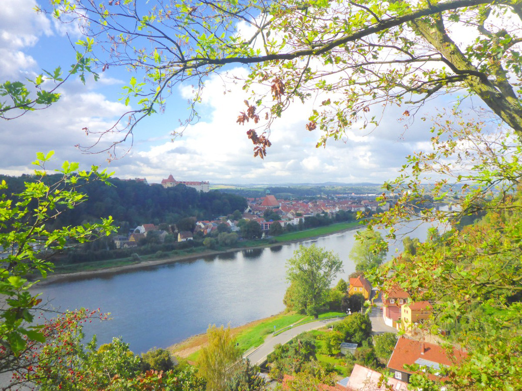 Canaletto-Blick auf Pirna 2015