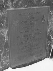 Dedication Plaque
