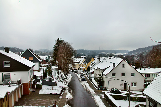 Blick über Bredenscheid (Hattingen) / 24.01.2021