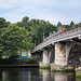 Dumbarton Bridge and the River Leven (Anamorphic Lens)