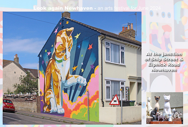 Look again Newhaven - 'Stripes & Stars' by Bec Dennison - 20 6 2024