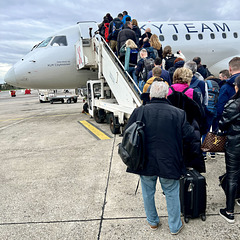 Florence 2024 – Boarding the aeroplane