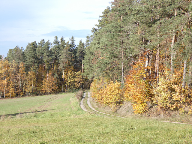 am Fuß des Schwarzerberges