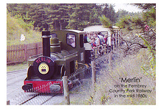 Merlin - Pembrey Country Park Miniature Railway - mid 1980s
