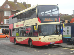 DSCN5064 Brighton and Hove 729 (YP09 HWS) in Rottingdean - 29 Sep 2010