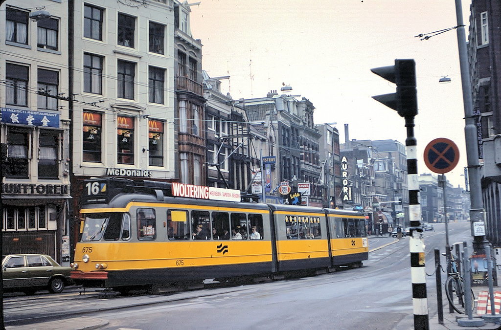 Amsterdam (NL) Mai 1978. (Diapositive numérisée).