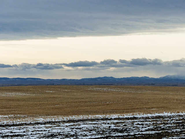 Layers of land and sky