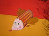 Painting inspired on Amadora's yearly Manga Festival.