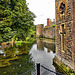 The Bishop's Palace Moat ~ Wells.