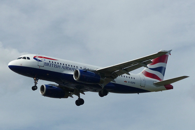 G-EUPS approaching Heathrow - 6 June 2015