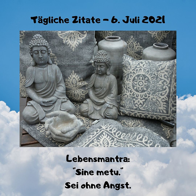 Tägliche Zitate - 6. Juli 2021