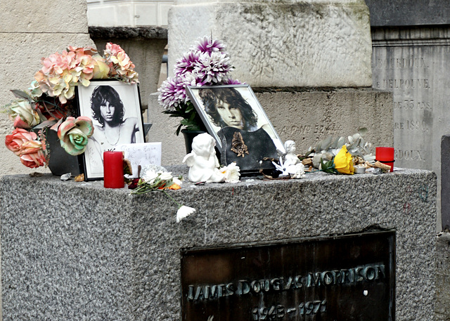 Jim Morrison's grave