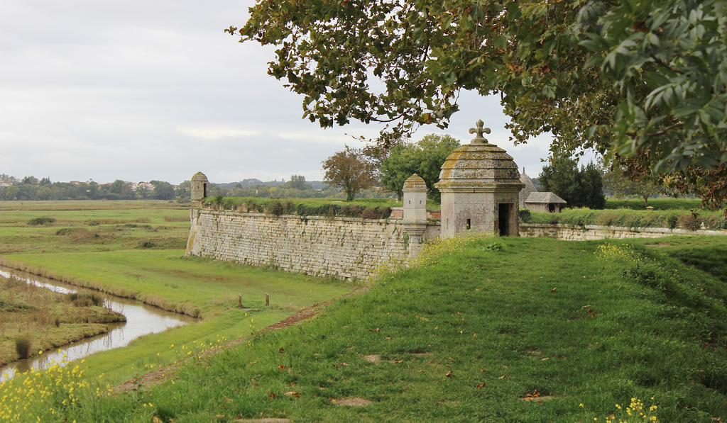 Brouage (17) 24 septembre 2015. Ancien port fortifié du 17e siècle.