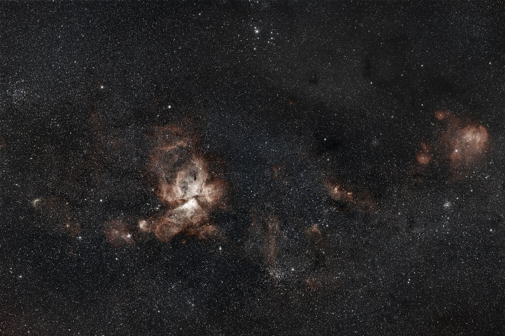 Carina Nebula Wide Field.