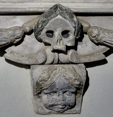 keevil church, wilts, c17 tomb of john harris 1657 (3)