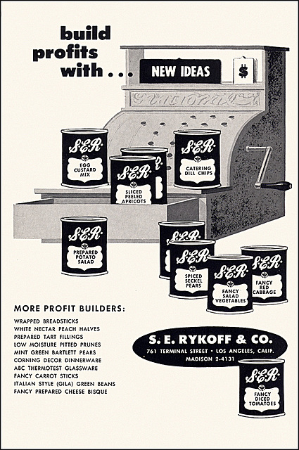 S.E. Rykoff & Co. Ad, 1962