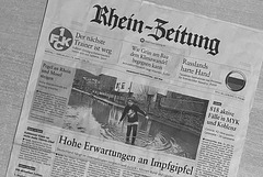 #36 Front page of a newspaper on your birthday