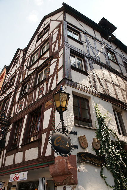 Half Timbered Building In Bernkastel