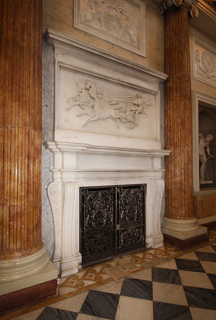 Chimneypiece, Marble Hall, Wentworth Woodhouse, South Yorkshire