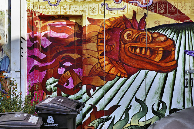 Rising from the Ash Cans – Balmy Alley, Mission District, San Francisco, California